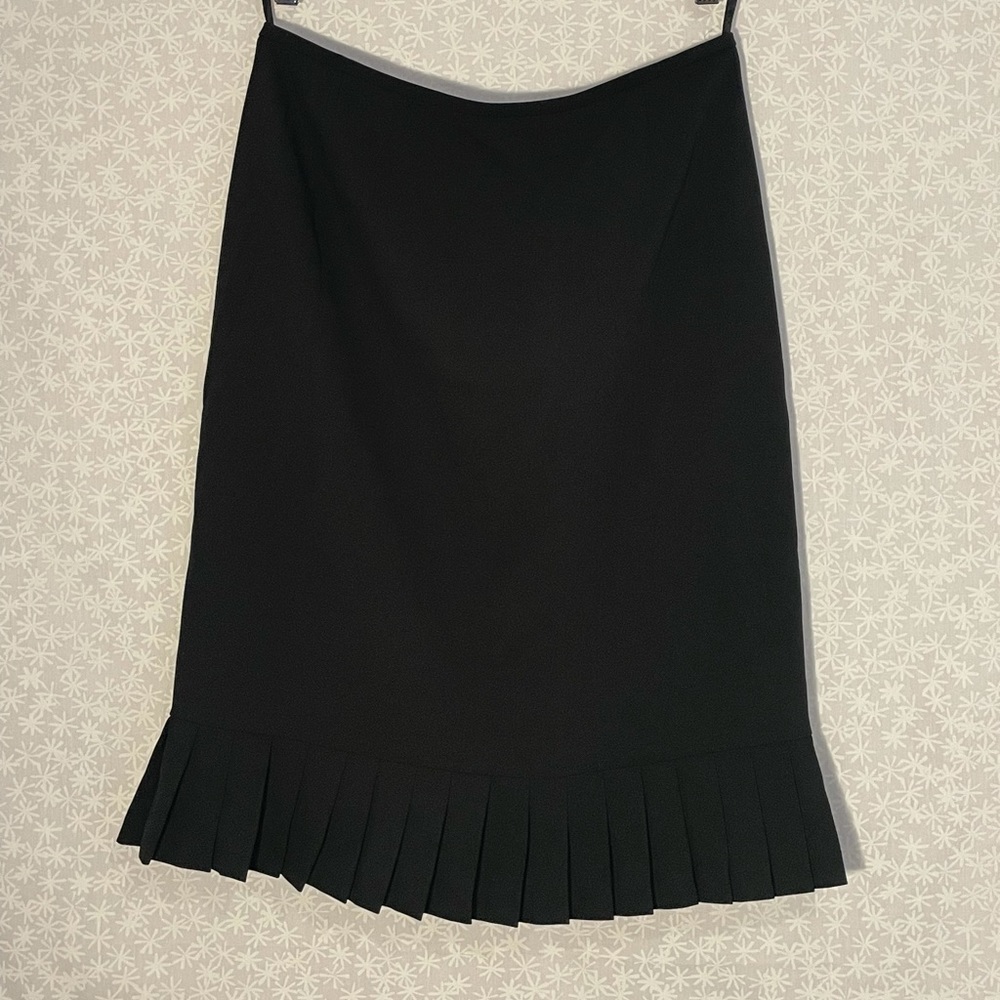 Black pencil skirt midsize